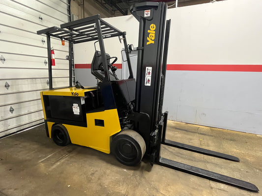 Yale 8000LBS Electric Forklift 3 stage new battery Certified